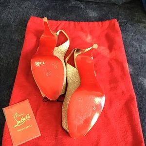 Christian Louboutin Lady Peep Slingback